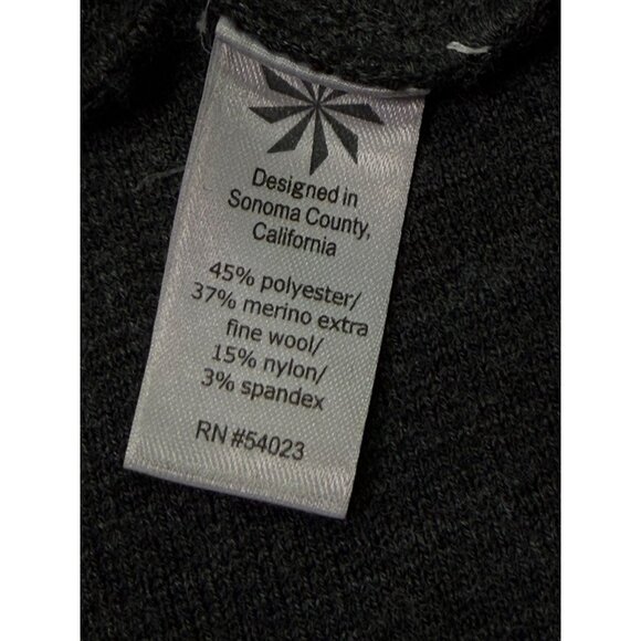 Athleta Chill Chaser Long Line Merino Wool Cardigan Gray Size S - Picture 6 of 14